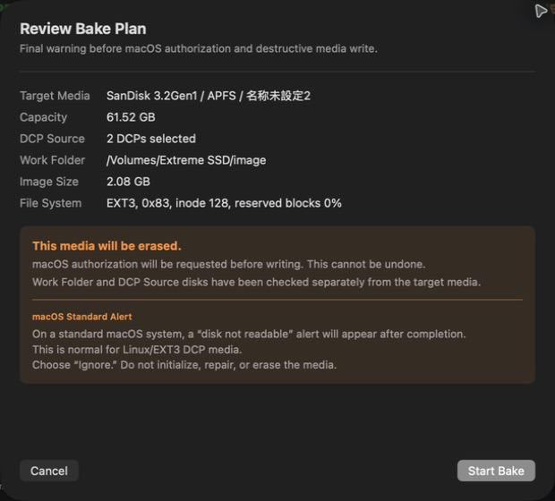 Final Bake review