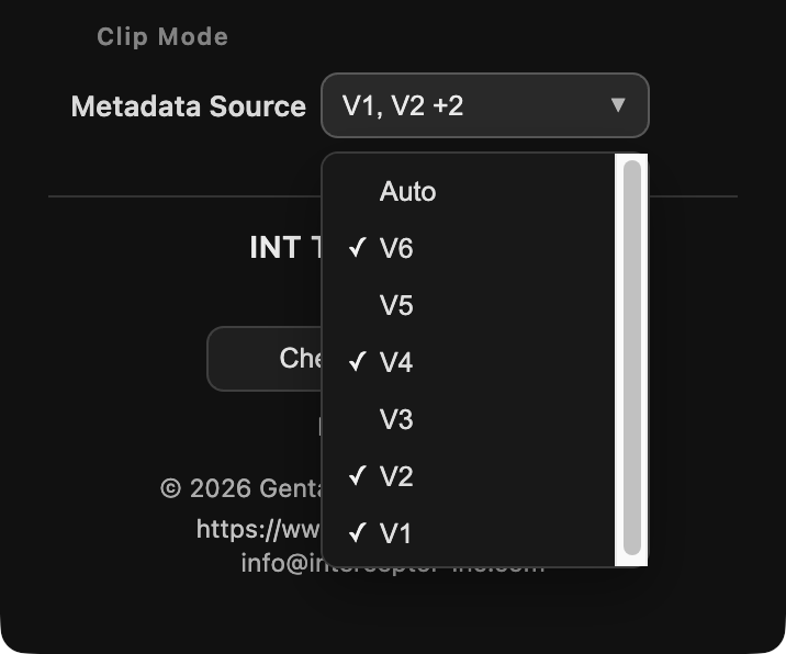 Metadata Source