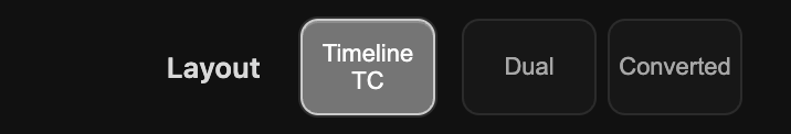 Settings Layout